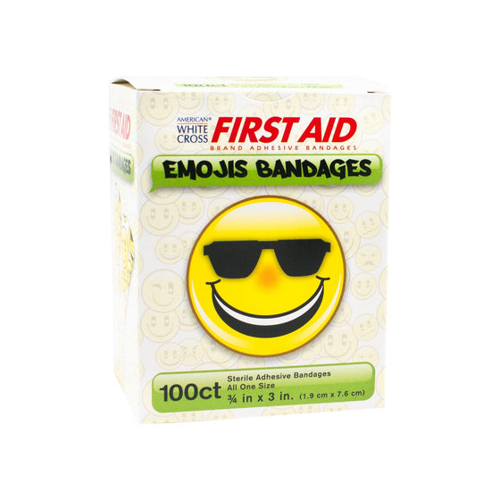 Dukal Emoji Adhesive Bandages 3/4