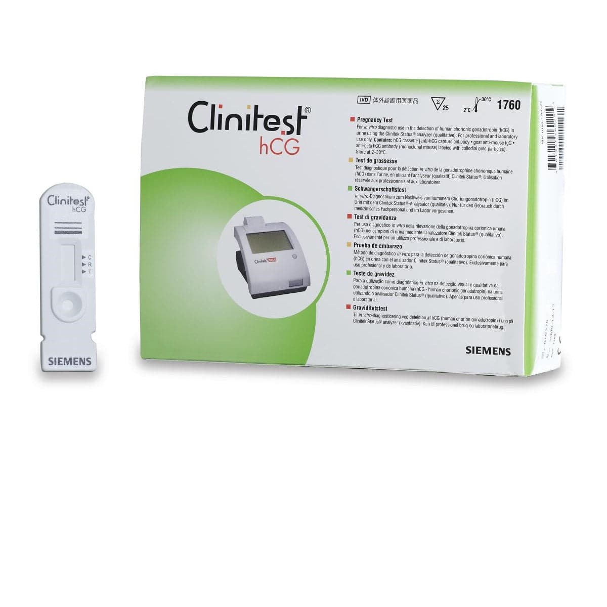 Clinitest hCG Pregnancy Test Cassettes