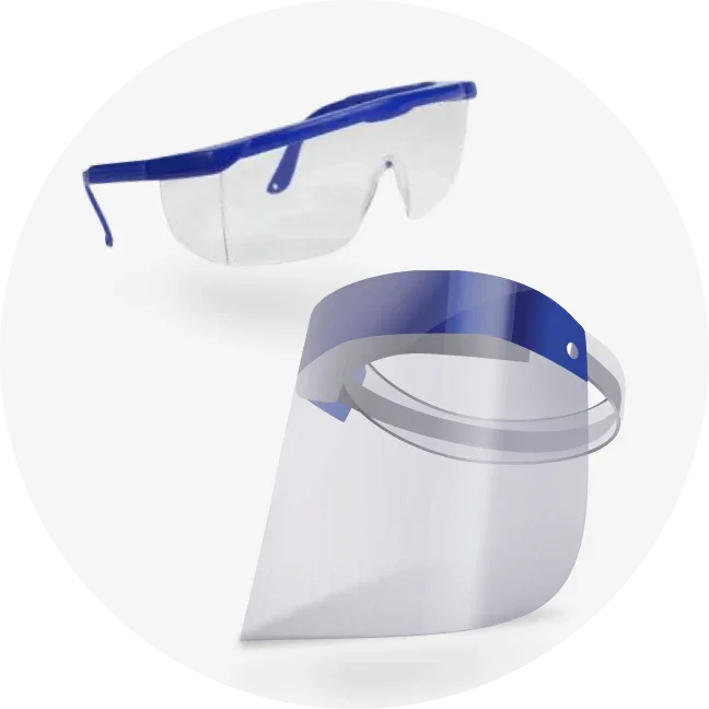 Face Shields & Glasses
