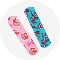 Fun & Character Adhesive Bandages