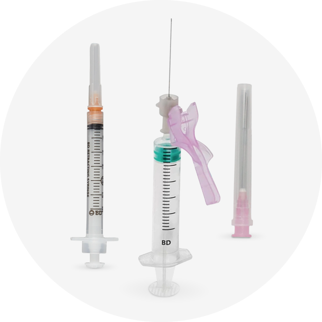 Hypodermic Needles & Syringes