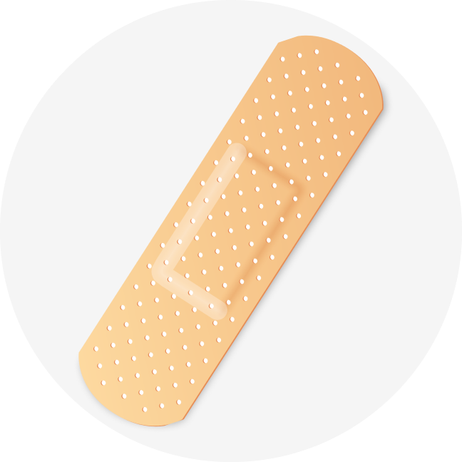 Sheer Adhesive Bandages