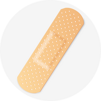 Sheer Adhesive Bandages