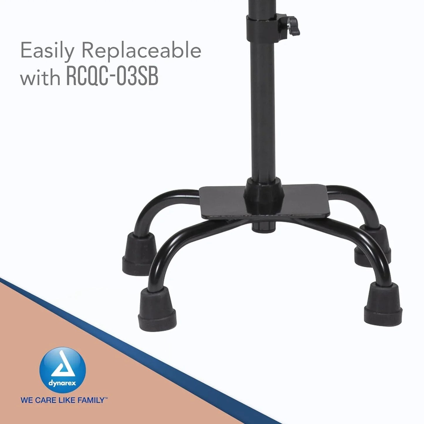 Sturdy Quad Leg Cane for Adults