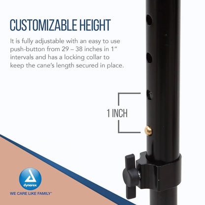 Sturdy Quad Leg Cane for Adults