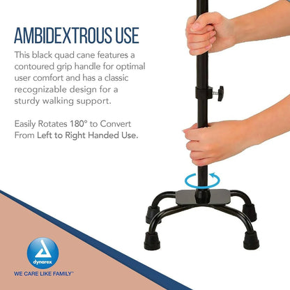 Sturdy Quad Leg Cane for Adults