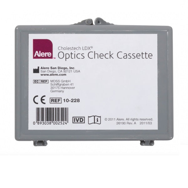 Optics Check Cassette