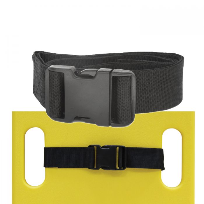 One-Piece Spineboard Strap with Plastic Buckle