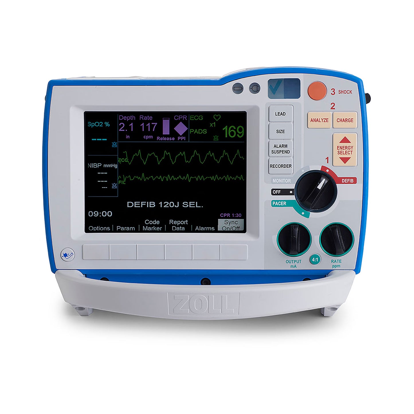 R Series ALS Defibrillator Monitor Package