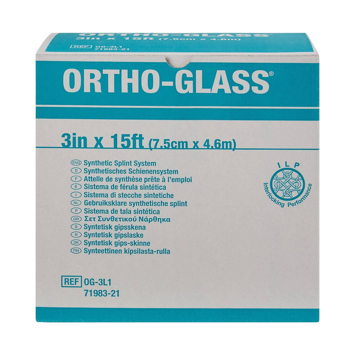 Splint Material Box Splinting System Ortho-Glass