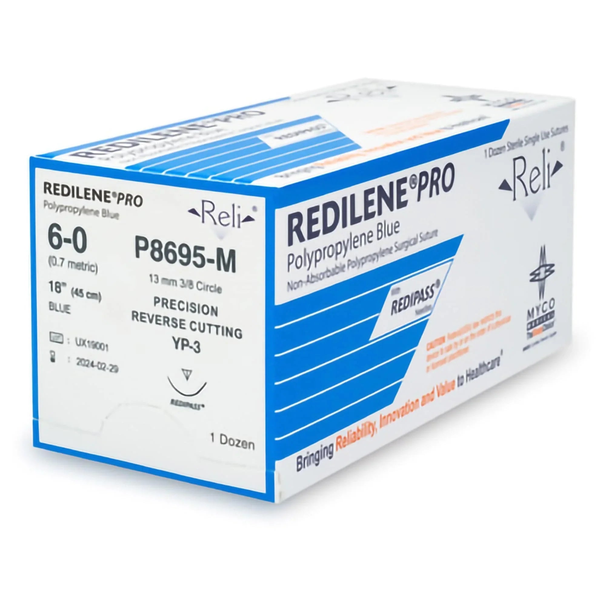 Redilene Pro YP-3 Polypropylene Suture – MedicalRite