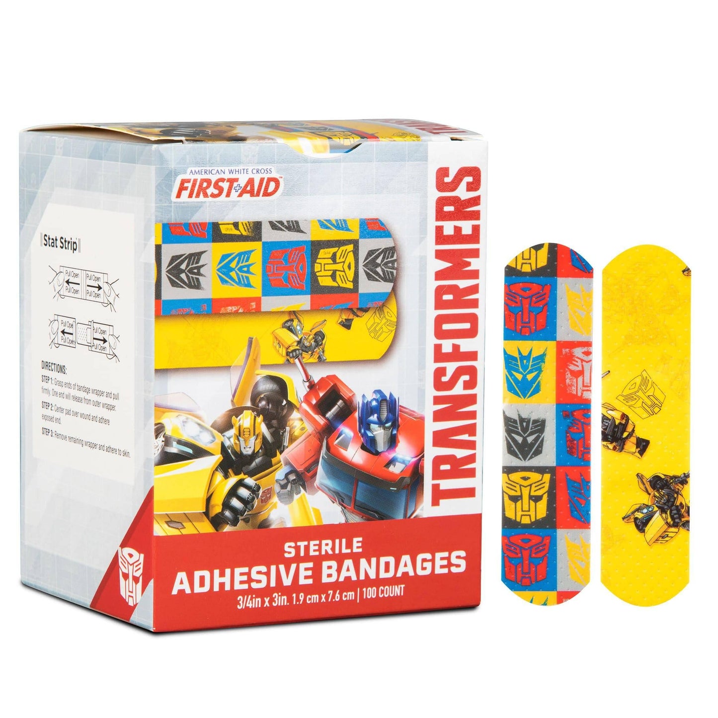 Transformers Adhesive Bandages 3/4" x 3"