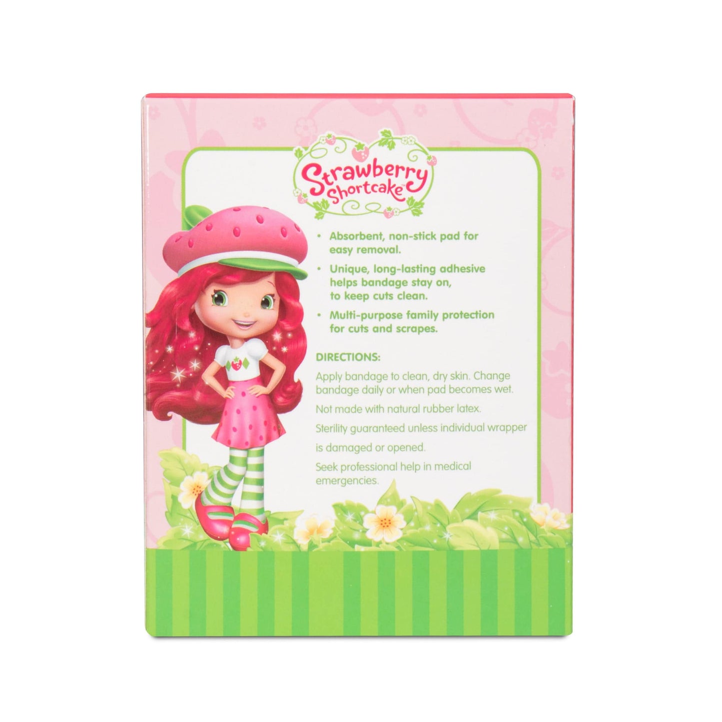 Strawberry Shortcake Adhesive Bandages 3/4" x 3"