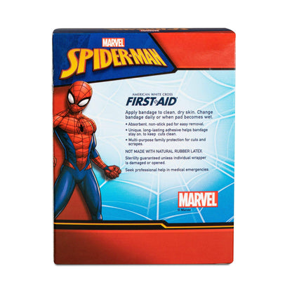Spiderman Adhesive Bandages 3/4" x 3"