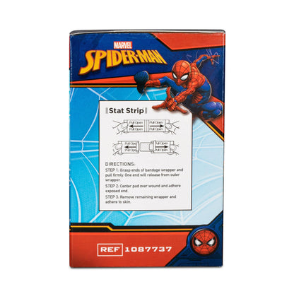 Spiderman Adhesive Bandages 3/4" x 3"