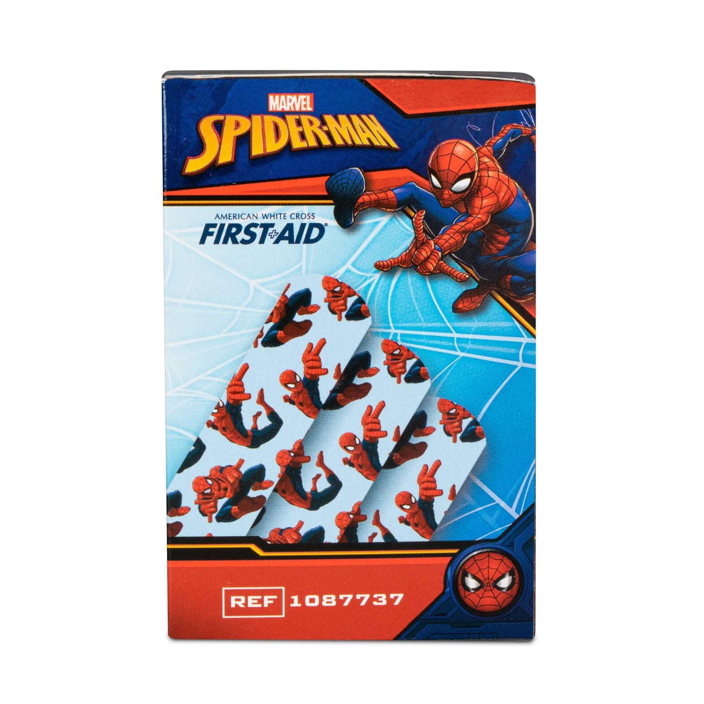 Spiderman Adhesive Bandages 3/4" x 3"