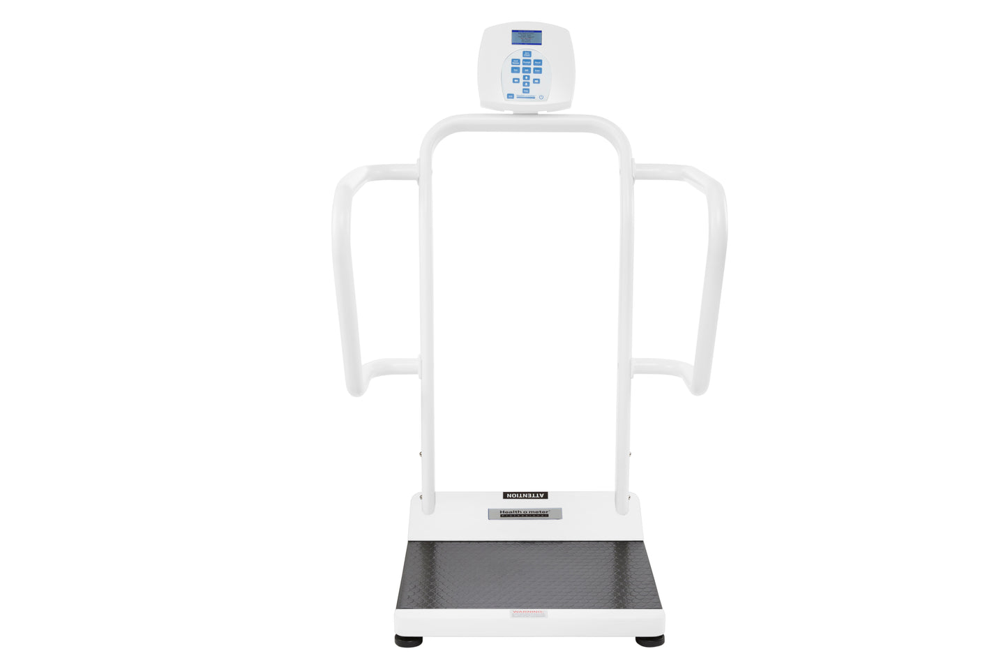 Digital Platform Scale with Extra Wide Handrails - ADA Compliant