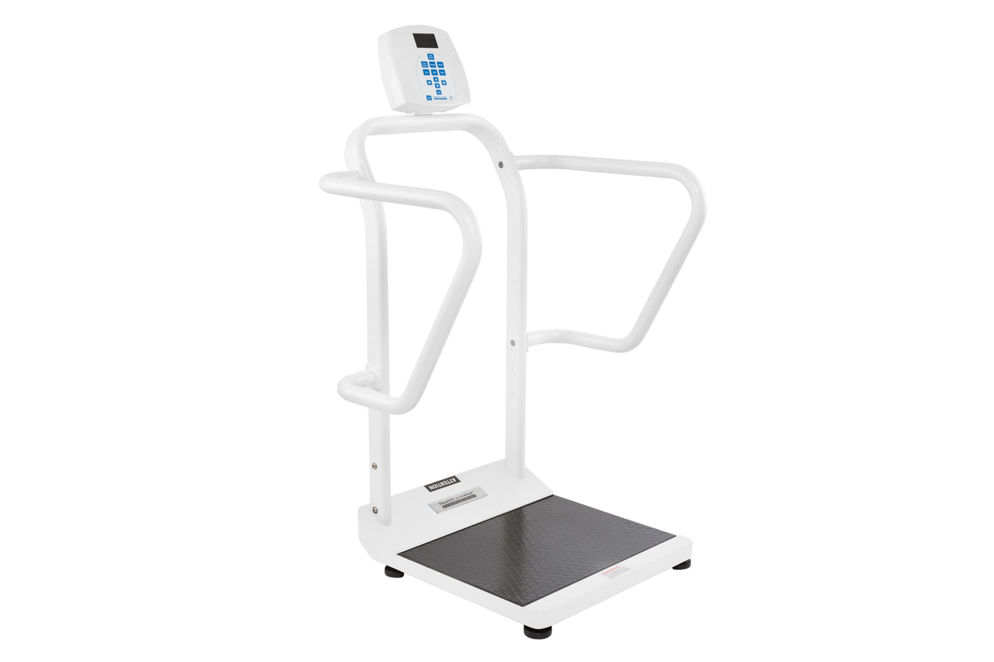 Digital Platform Scale with Extra Wide Handrails - ADA Compliant