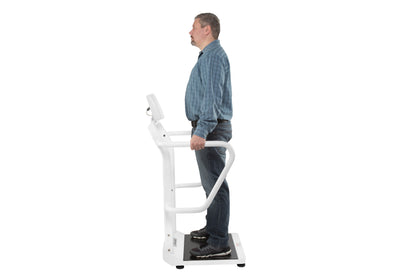 Digital Platform Scale with Extra Wide Handrails - ADA Compliant