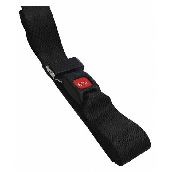 Stretcher/Cot Straps with Metal Push Button Buckle with Strap