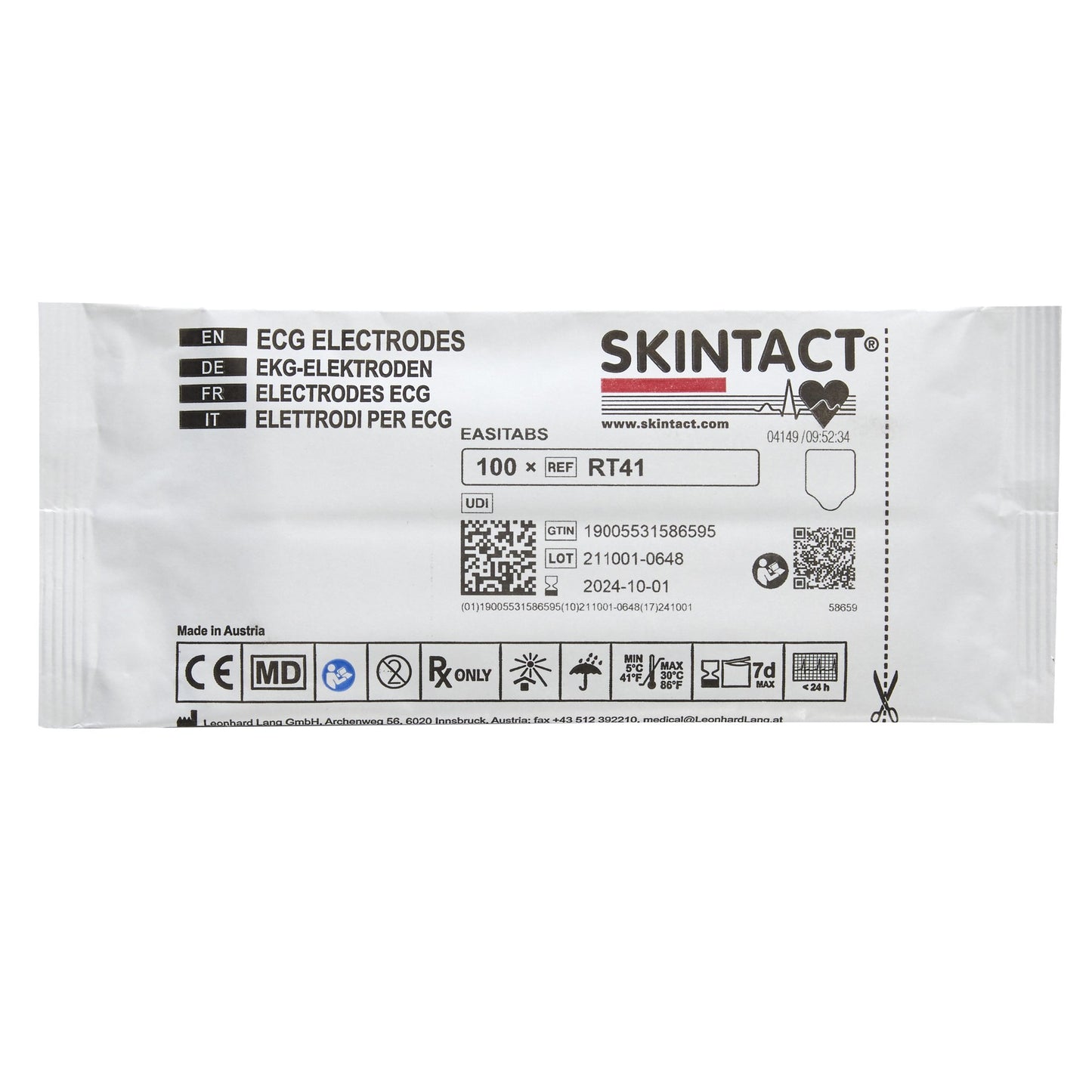 Skintact Solid Gel Tab Electrodes