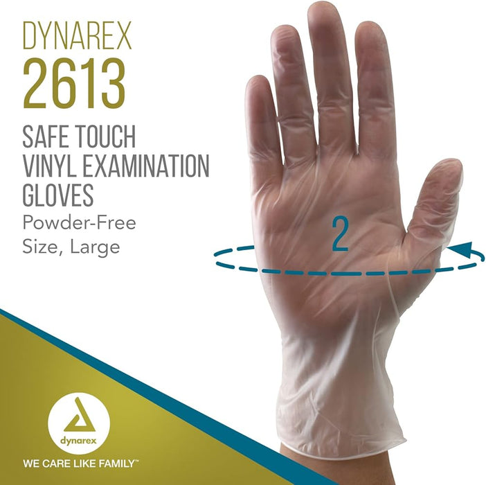 Safe Touch Vinyl Exam Gloves