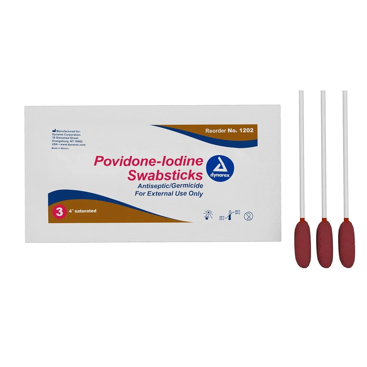 Povidone Iodine Swabsticks