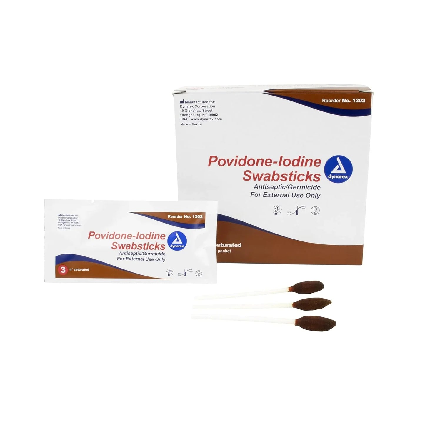 Povidone Iodine Swabsticks