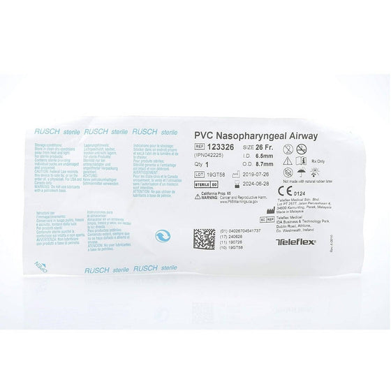 PVC Nasopharyngeal Airway