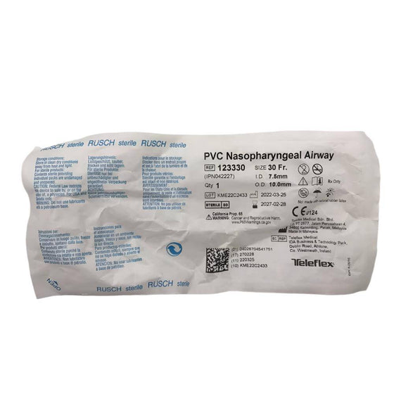 PVC Nasopharyngeal Airway