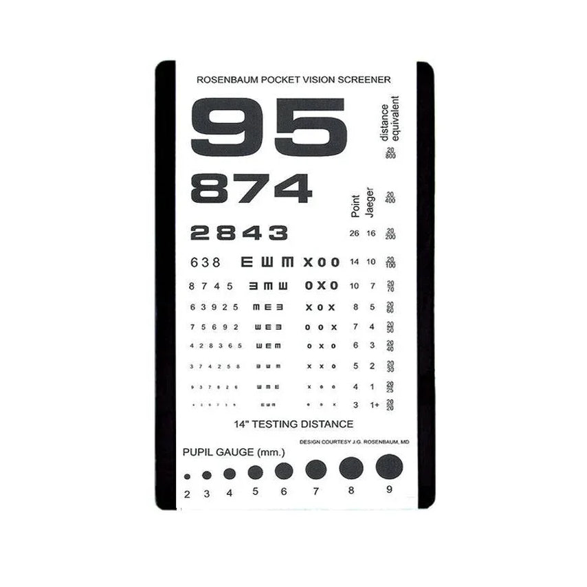 Pocket Eye Chart MedicalRite pocket-eye-chart-medicalrite