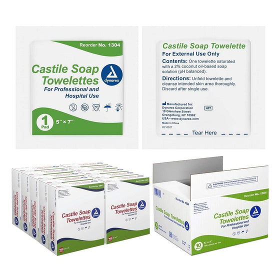 Castile Soap Towelettes