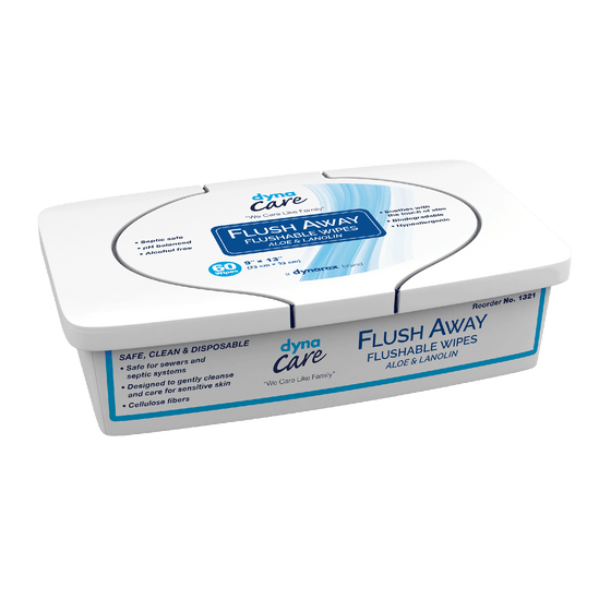 Wipes Flushable Softpack