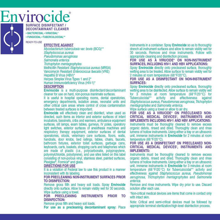 Envirocide Surface Disinfectant