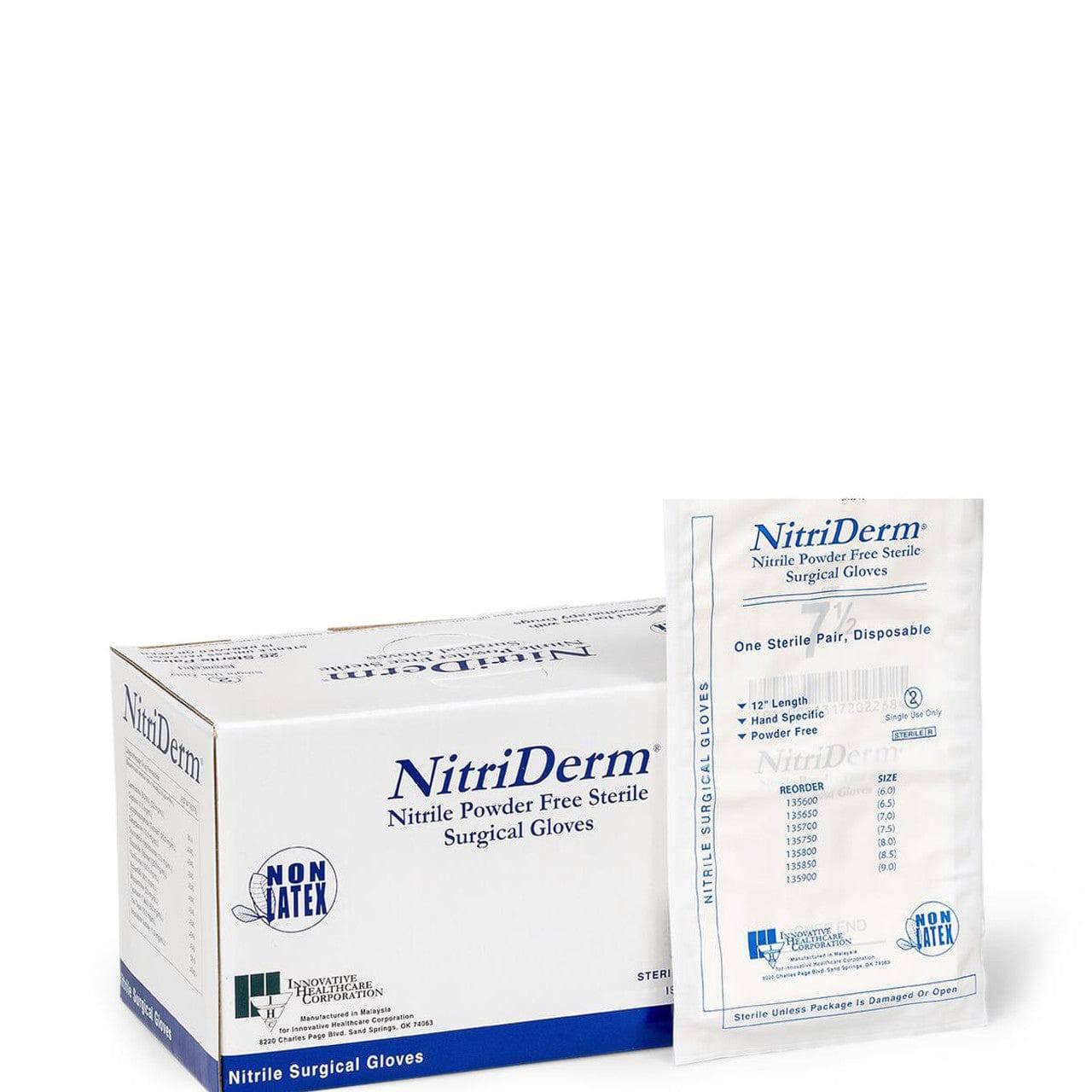 I.H. Nitrile Surgical Gloves