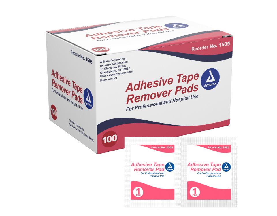 Adhesive Tape Remover Pads by Dynarex — MedicalRite