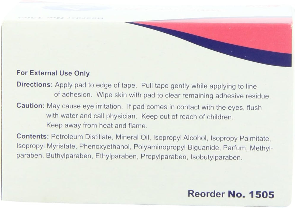 Adhesive Tape Remover Pads by Dynarex — MedicalRite