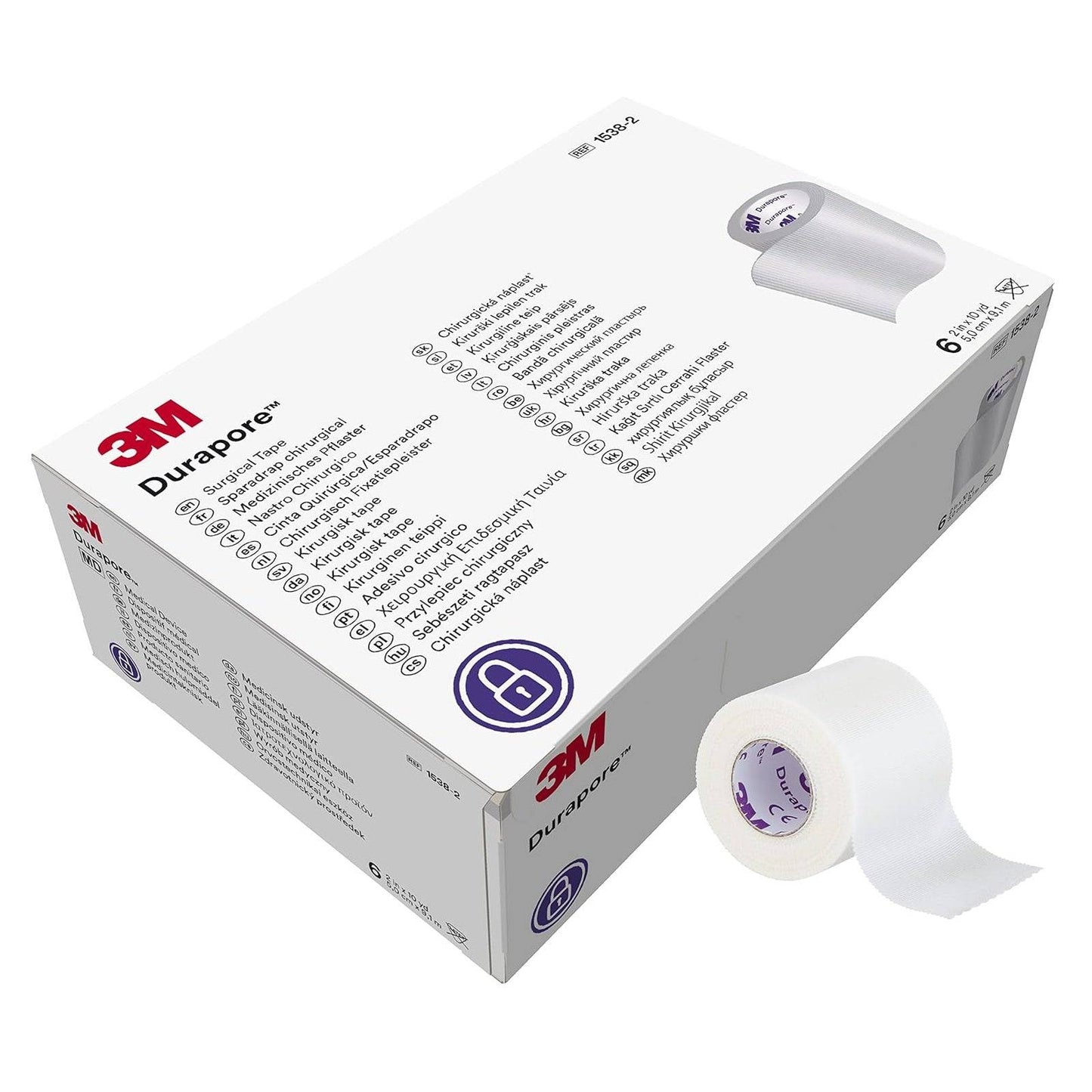 Surgical Durapore Cloth Tapes