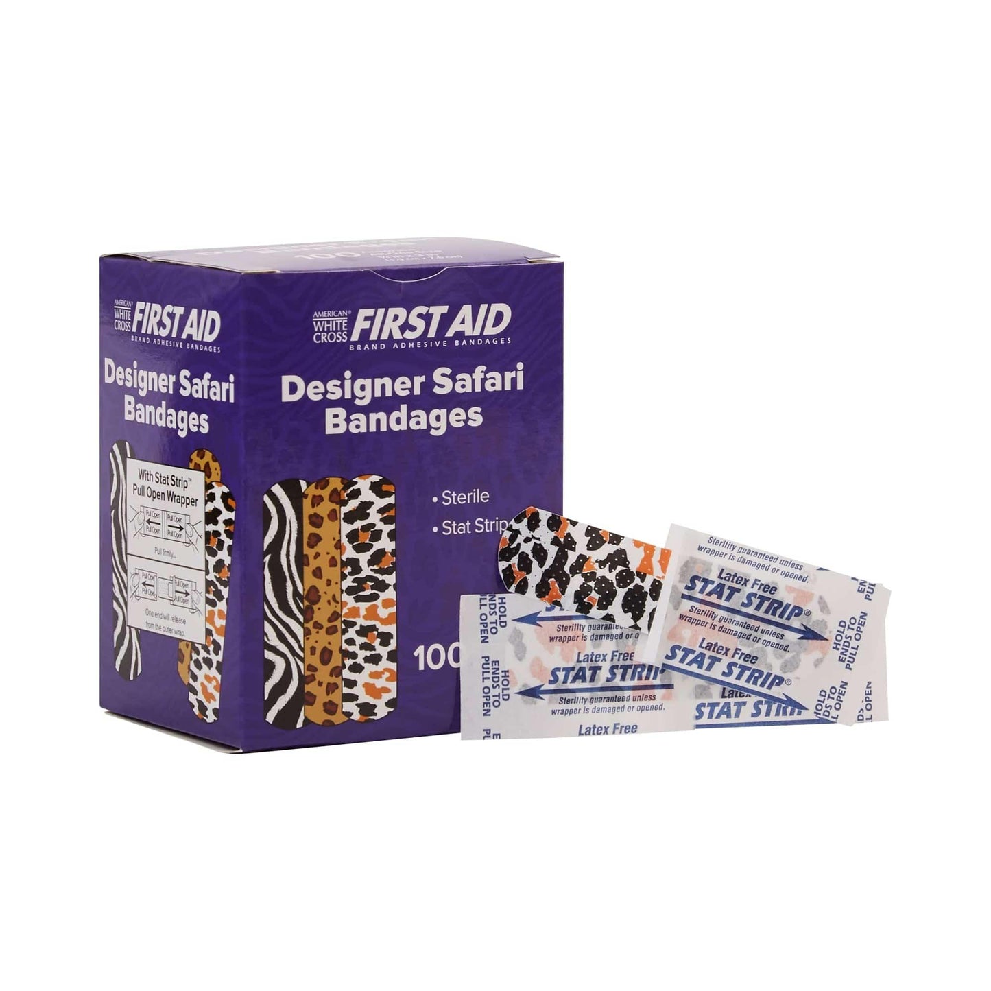 Dukal Safari Adhesive Bandages 3/4" x 3"