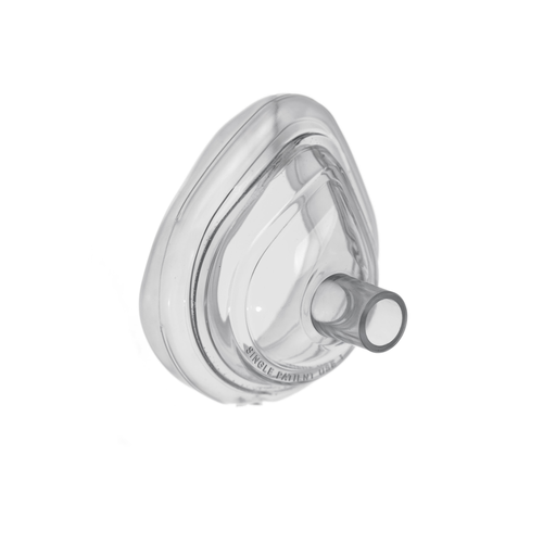 Cushioned Anesthesia Face Mask with Valve