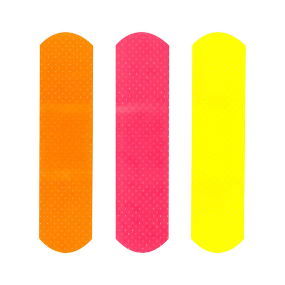 Dukal Neon Adhesive Bandages 3/4" x 3"