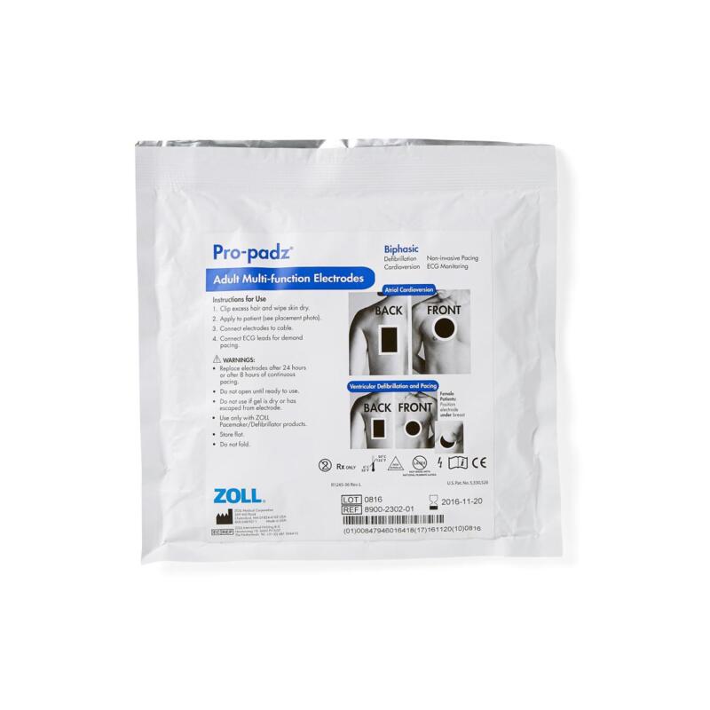 Pro-Padz® Biphasic Multi-Function Electrodes