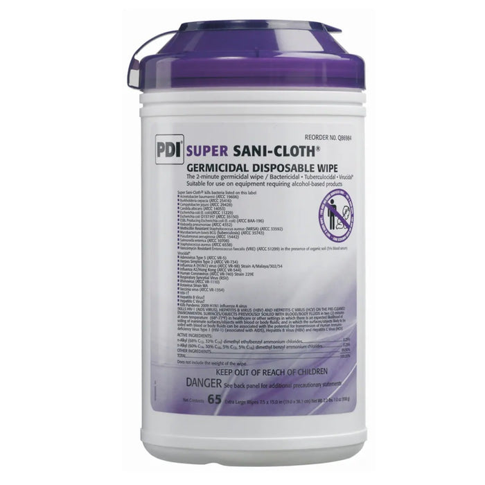 Super Sani-Cloth Germicidal Wipes