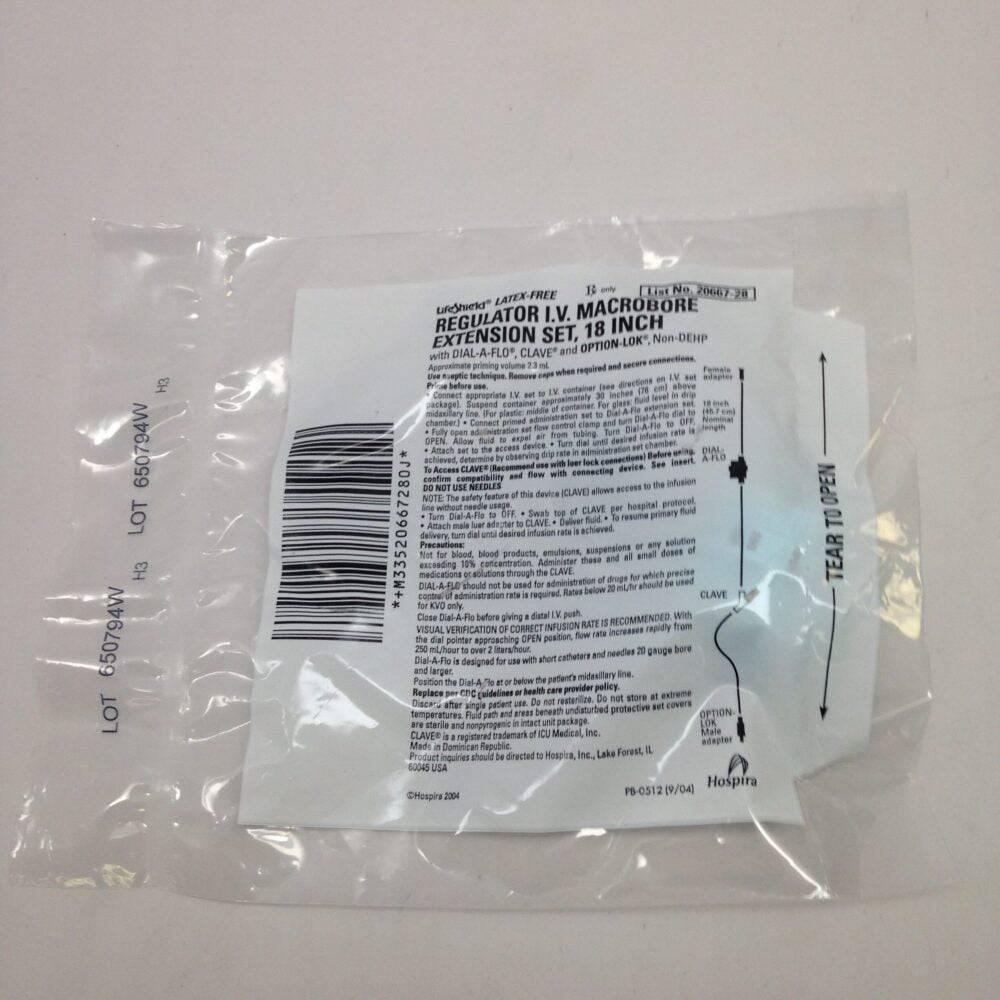 Macrobore IV Extension Set