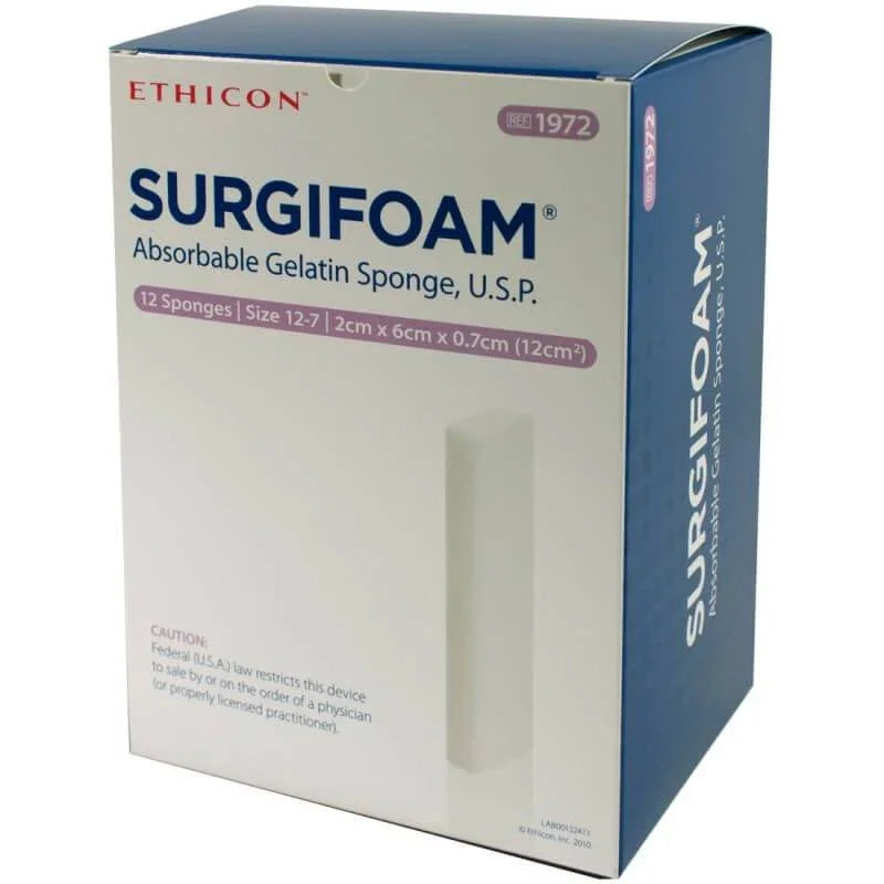 Surgifoam Absorbable Gelatin Sponges