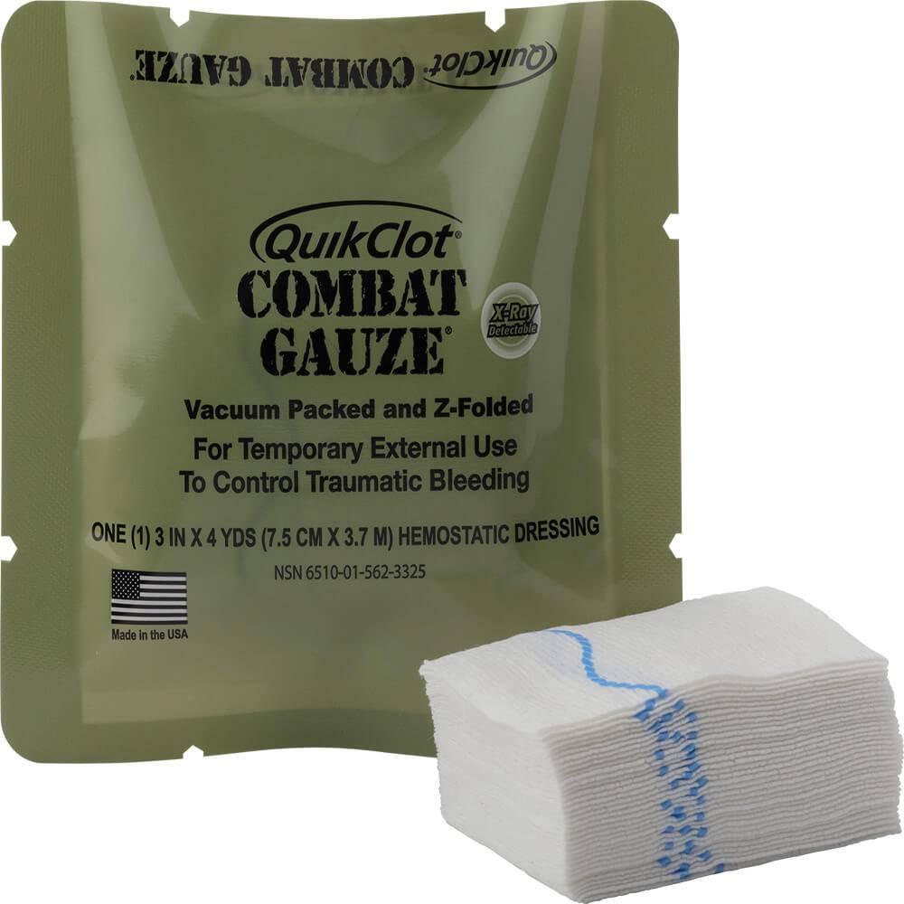 Z-Medica Hemorrhage Control Training Kit with QuikClot Combat Gauze