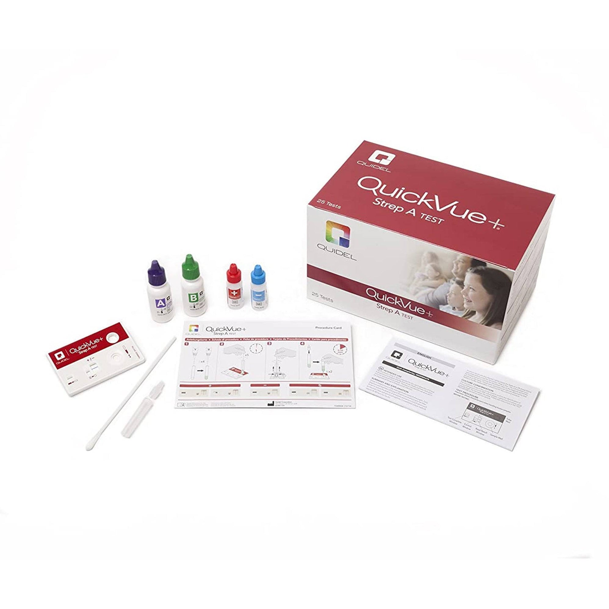 Strep Test Collection Strep A Test QuickVue — MedicalRite