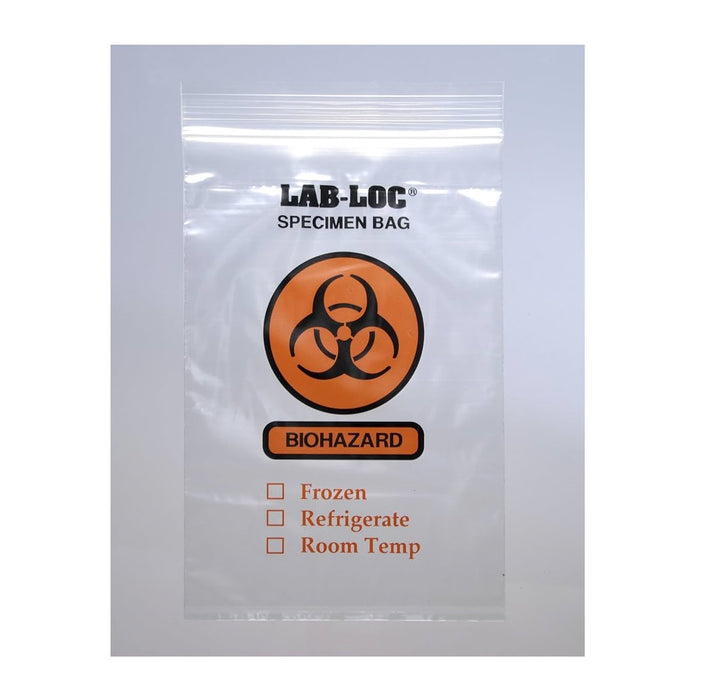 Biohazard Specimen Transfer Bag