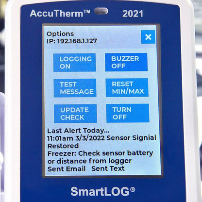 AccuTherm SmartLOG Wireless Vaccine Sensor