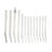 Rigid Curved Curettes